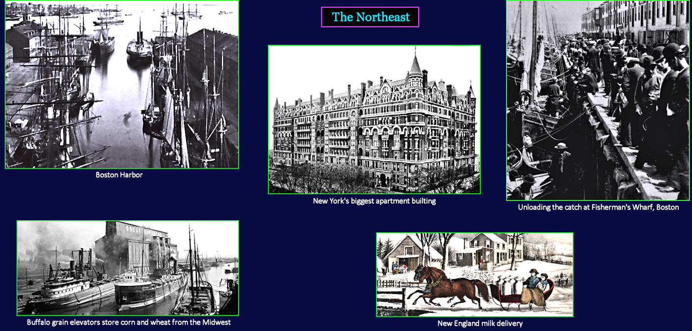 The Northeast, 1890